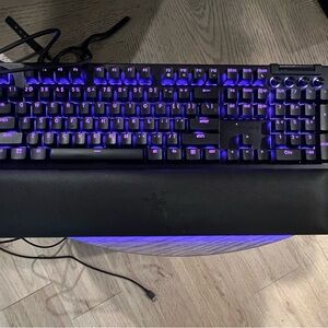 Razor BlackWidow V4 Pro Gaming Keyboard Yellow Switches